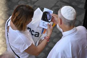 Pope Leo XIV Attends World Day Against Drug Abuse - Vatican