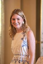 Princess Elisabeth Hosts Young Patients at Royal Palace - Brussels