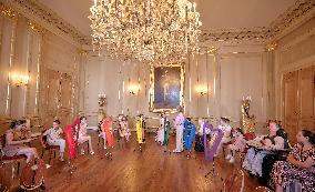 Princess Elisabeth Hosts Young Patients at Royal Palace - Brussels