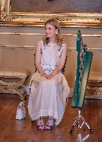 Princess Elisabeth Hosts Young Patients at Royal Palace - Brussels