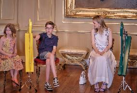 Princess Elisabeth Hosts Young Patients at Royal Palace - Brussels