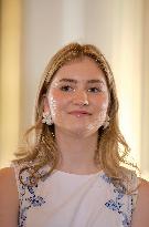 Princess Elisabeth Hosts Young Patients at Royal Palace - Brussels