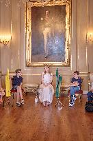 Princess Elisabeth Hosts Young Patients at Royal Palace - Brussels