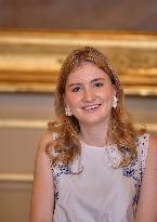 Princess Elisabeth Hosts Young Patients at Royal Palace - Brussels
