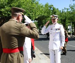 King Felipe Closes the XXVI General Staff Course - Madrid