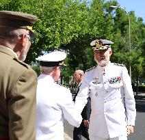 King Felipe Closes the XXVI General Staff Course - Madrid