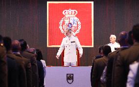 King Felipe Closes the XXVI General Staff Course - Madrid