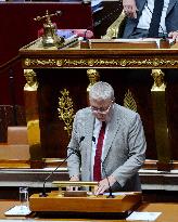 Debate At The National Assembly - Paris
