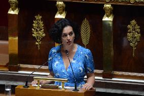 Debate At The National Assembly - Paris