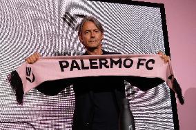 CALCIO - Serie B - Filippo Inzaghi new coach Palermo Calcio - Press Conference
