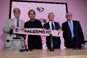 CALCIO - Serie B - Filippo Inzaghi new coach Palermo Calcio - Press Conference