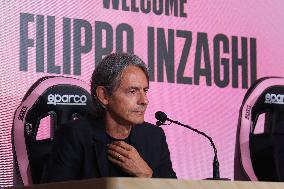 CALCIO - Serie B - Filippo Inzaghi new coach Palermo Calcio - Press Conference