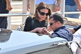 Rania of Jordan At Venice Airport