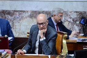 Debate At The National Assembly - Paris