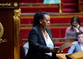 Debate At The National Assembly - Paris