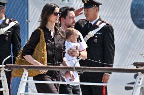 Prince Hussein At Venice Airport - Italy
