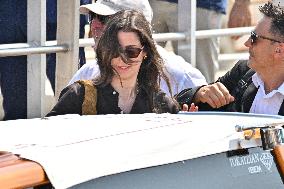 Prince Hussein At Venice Airport - Italy