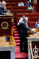 Debate At The National Assembly - Paris