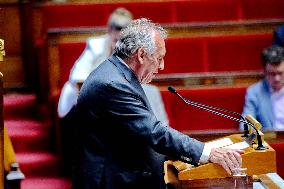 Debate At The National Assembly - Paris