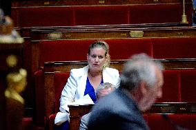 Debate At The National Assembly - Paris