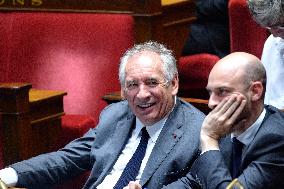 Debate At The National Assembly - Paris