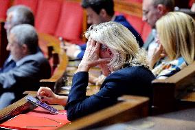 Debate At The National Assembly - Paris