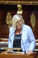 Debate At The National Assembly - Paris