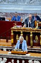 Debate At The National Assembly - Paris