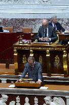 Debate At The National Assembly - Paris