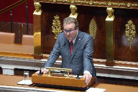 Debate At The National Assembly - Paris
