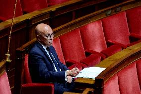 Debate At The National Assembly - Paris