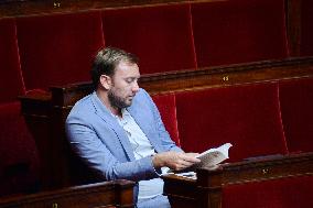 Debate At The National Assembly - Paris