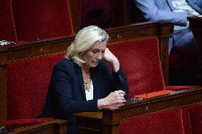 Debate At The National Assembly - Paris