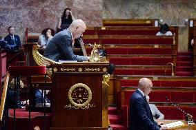 Debate At The National Assembly - Paris