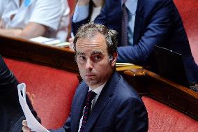 Debate At The National Assembly - Paris