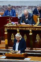 Debate At The National Assembly - Paris
