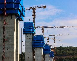 Qinglongjianhe Special Bridge Construction in Sanmenxia