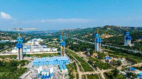 Qinglongjianhe Special Bridge Construction in Sanmenxia