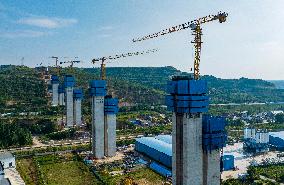 Qinglongjianhe Special Bridge Construction in Sanmenxia