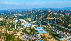 Qinglongjianhe Special Bridge Construction in Sanmenxia