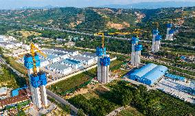 Qinglongjianhe Special Bridge Construction in Sanmenxia