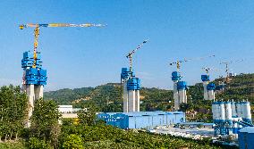 Qinglongjianhe Special Bridge Construction in Sanmenxia