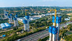 Qinglongjianhe Special Bridge Construction in Sanmenxia