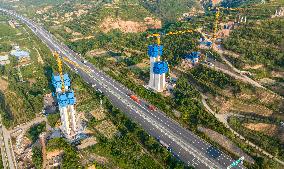 Qinglongjianhe Special Bridge Construction in Sanmenxia