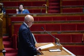 Debate At The National Assembly - Paris