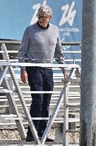 Bill Gates At Venice Airport - Italy