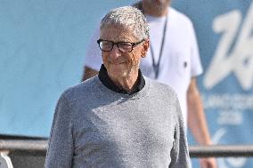 Bill Gates At Venice Airport - Italy