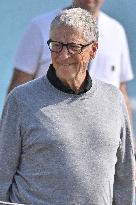 Bill Gates At Venice Airport - Italy