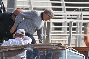 Bill Gates At Venice Airport - Italy