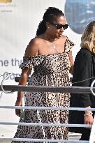 Nicole Avant And Ted Sarandos At Venice Airport